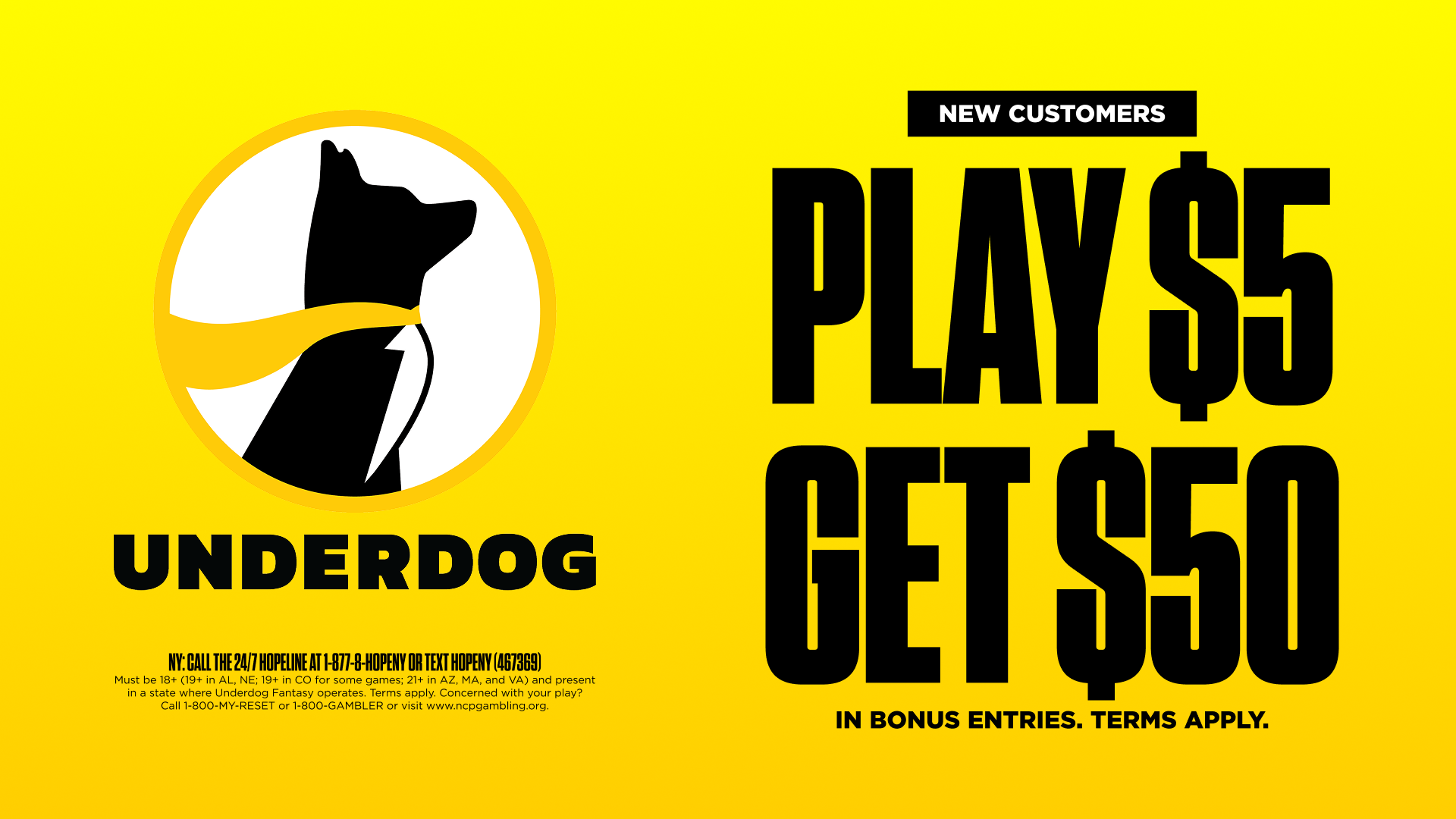 Underdog Fantasy Partner Banner